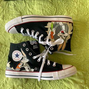 Converse Chuck Taylor All-Star Hi Bugs Bunny 80th Anniversary Black - NEW